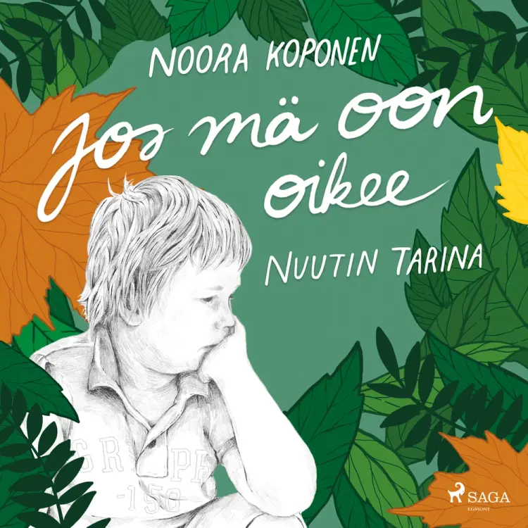 Jos mä oon oikee - Nuutin tarina af Noora Koponen