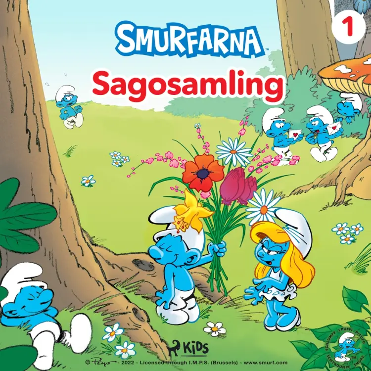 Smurfarna - Sagosamling 1 af Peyo