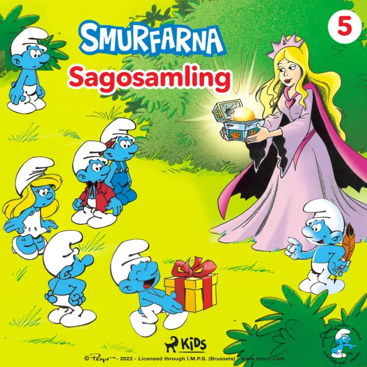 Smurfarna - Sagosamling 5 af Peyo