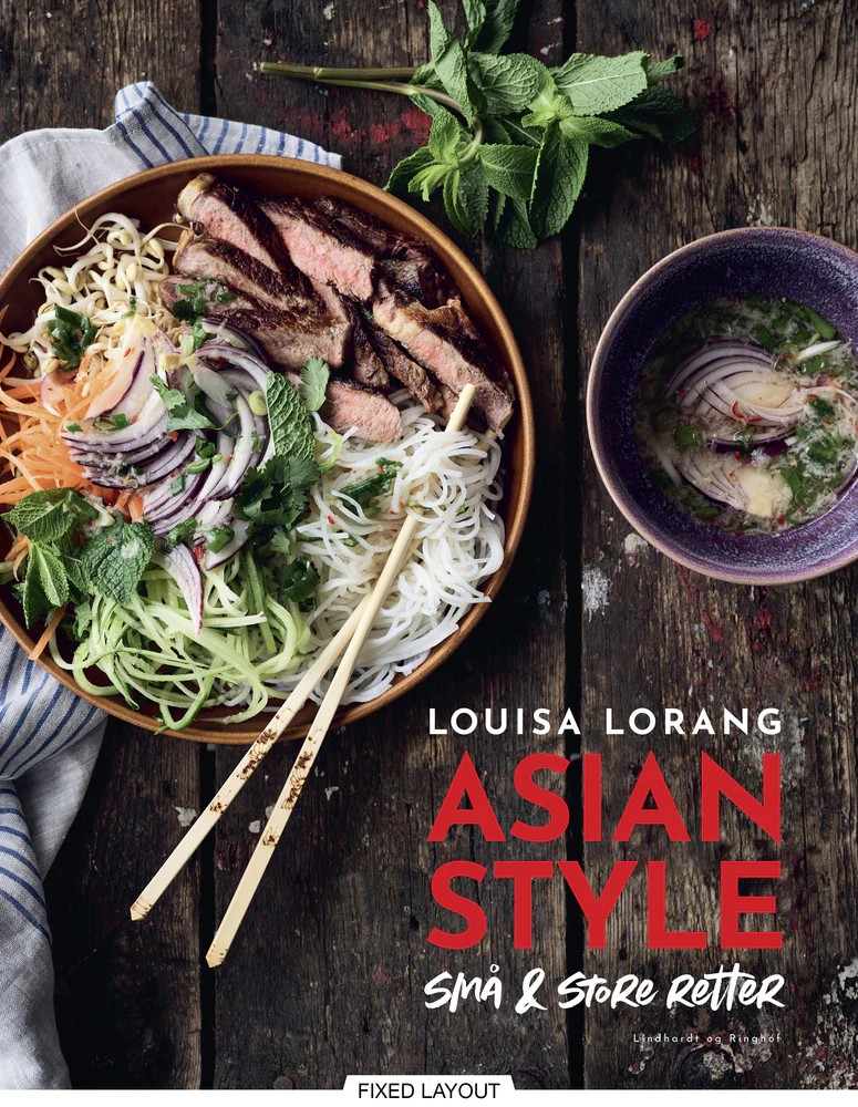 Asian style - små & store retter cover
