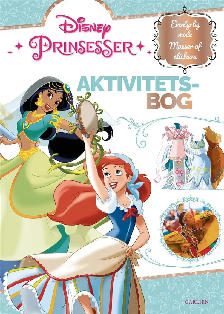 Disney Prinsesse eventyr aktivitetsbog (kolli 6) af Disney