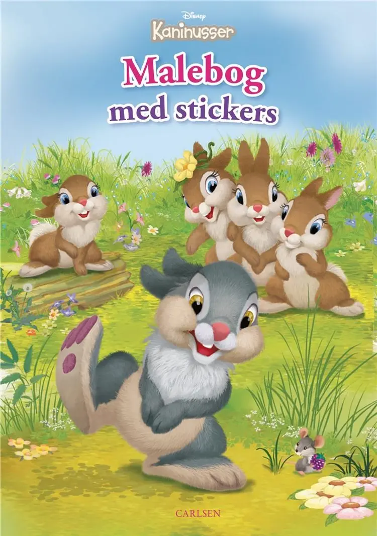 Disney Kaninusser malebog (kolli 6) af Disney