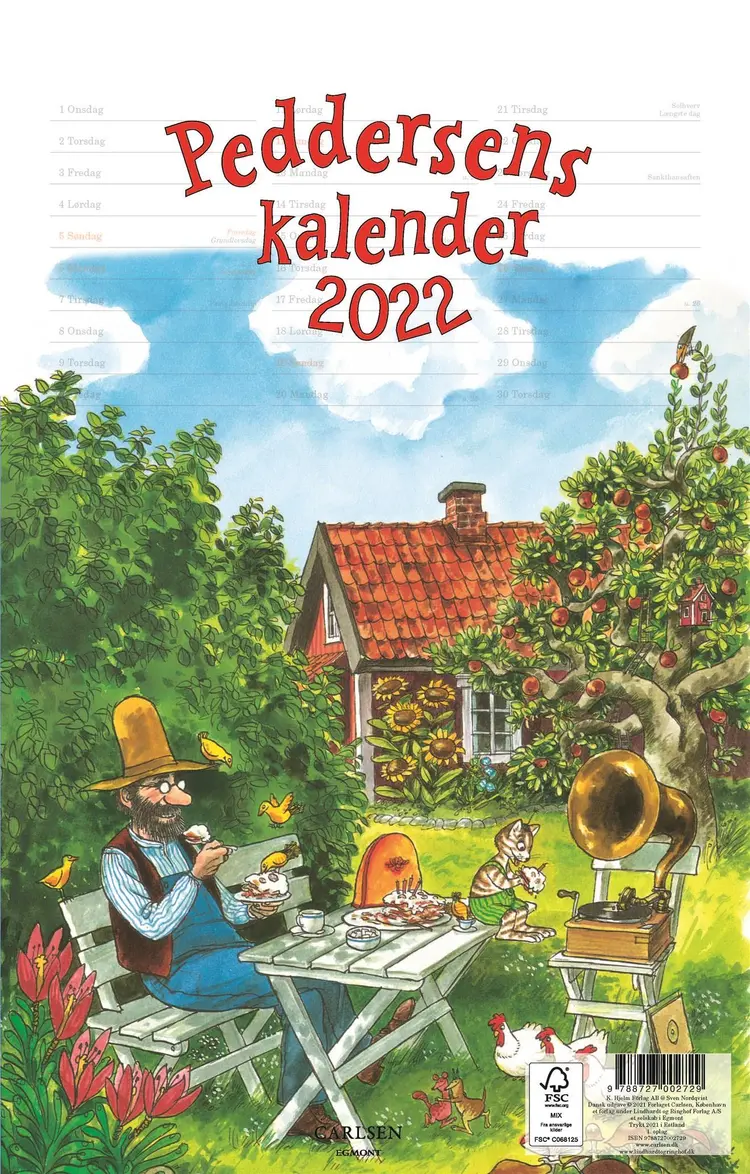 Peddersens kalender 2022 af .