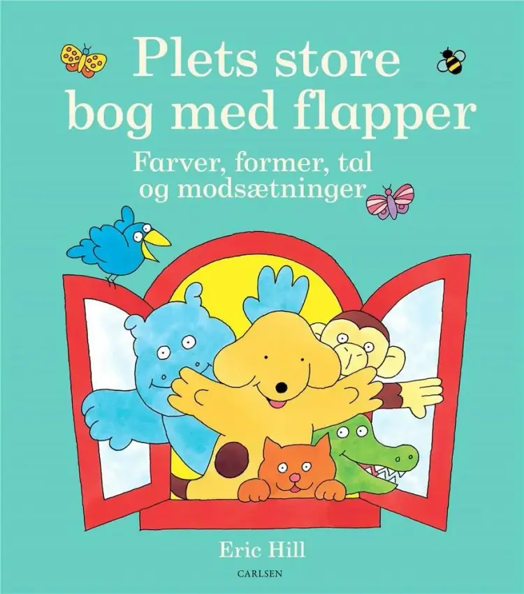 Plets store bog med flapper af Eric Hill