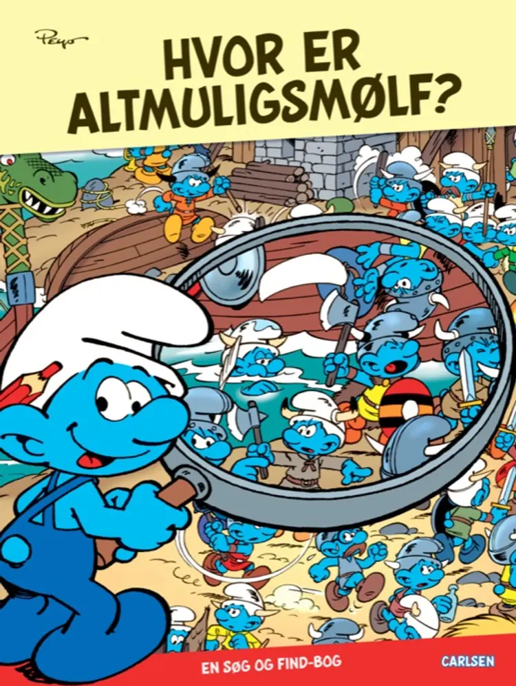 Hvor er Altmuligsmølf? af Peyo