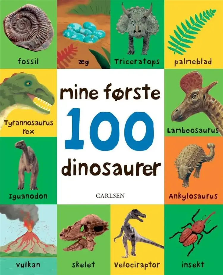 Mine første 100 dinosaurer af .