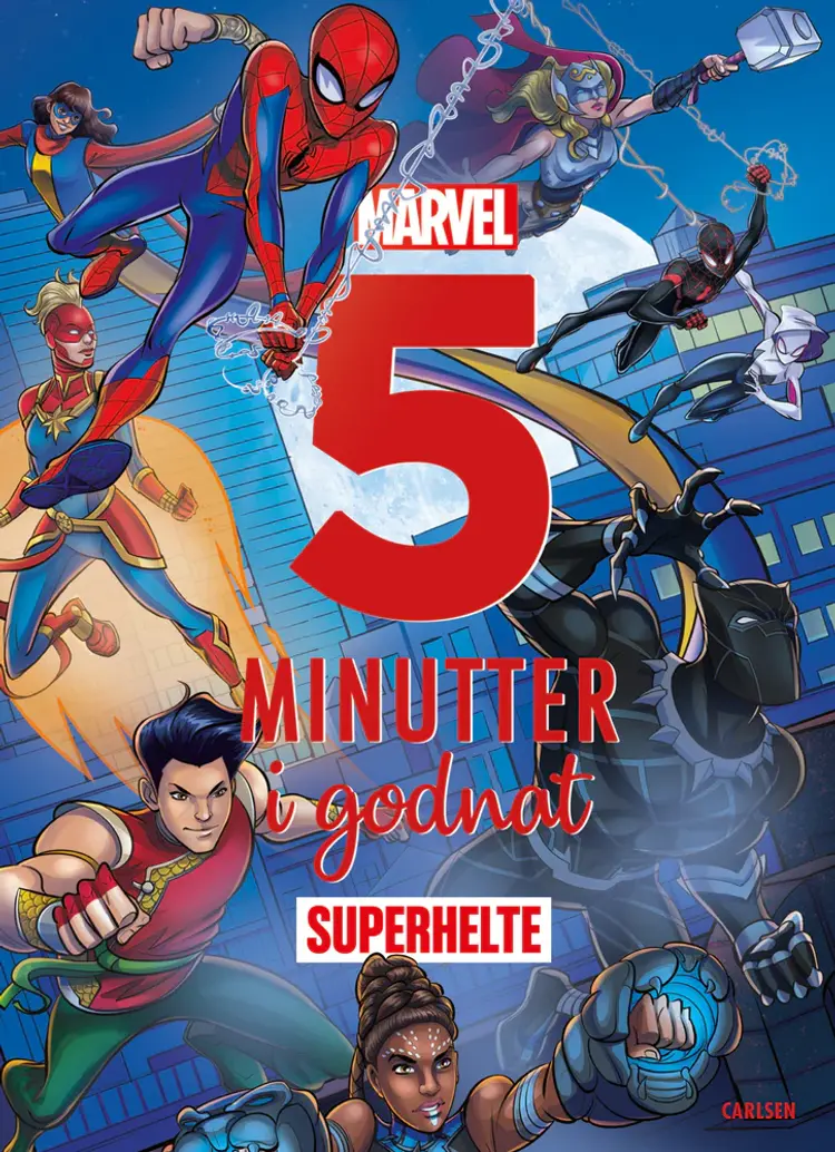 Fem minutter i godnat - Superhelte af Marvel