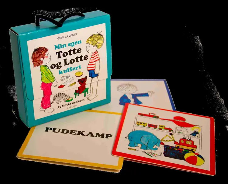 Min egen Totte og Lotte-kuffert af Gunilla Wolde