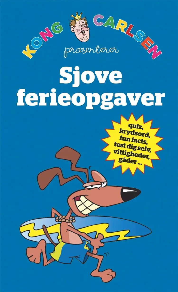 Kong Carlsen - Sjove ferieopgaver (kolli 5) af Kong Carlsen
