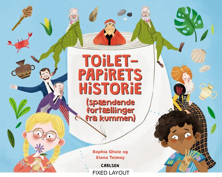 Toiletpapirets historie - spændende fortællingerr fra kummen af Peter Bay Alexandersen