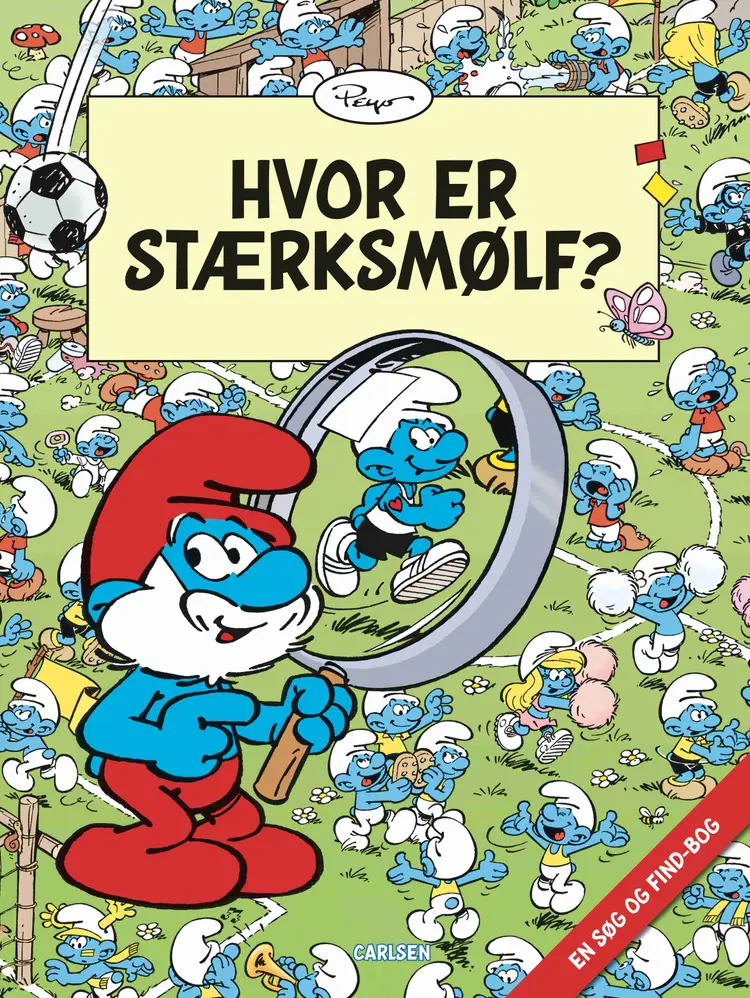 Hvor er Stærksmølf? af Peyo