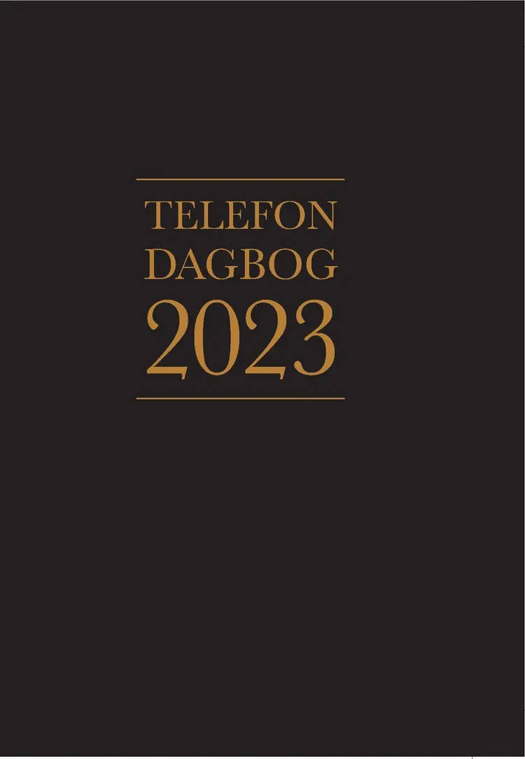 Telefondagbog 2023 af Ringhof