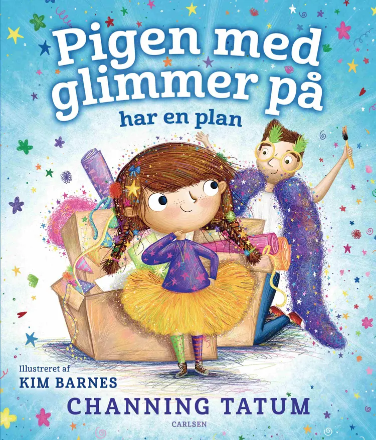 Pigen med glimmer på har en plan af Channing Tatum