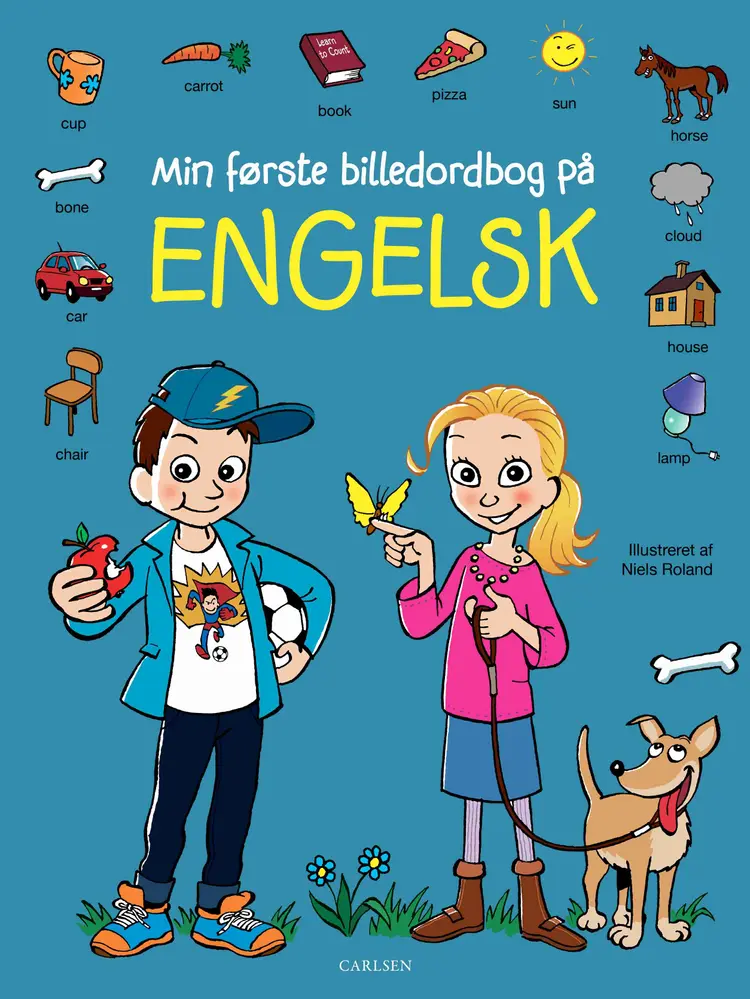 Min første billedordbog på engelsk af .