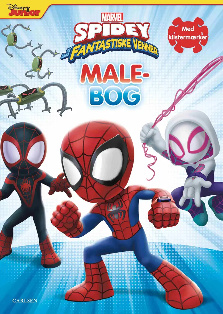 Spidey og hans fantastiske venner malebog (kolli 6) af Marvel