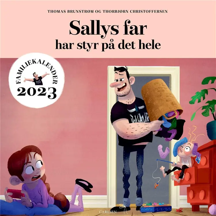 Sallys far har styr på det hele - Familiekalender 2023 af Thomas Brunstrøm
