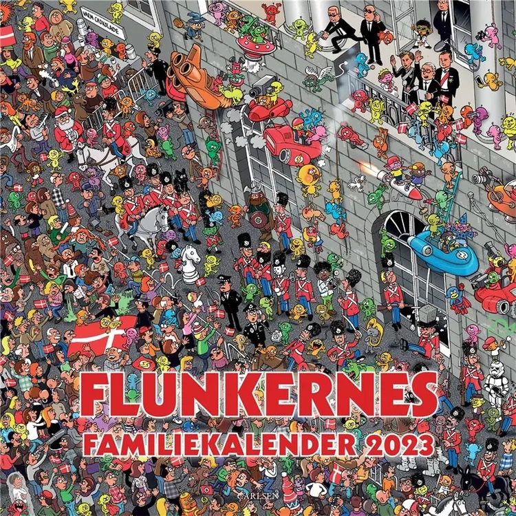 Flunkernes familiekalender 2023 af .