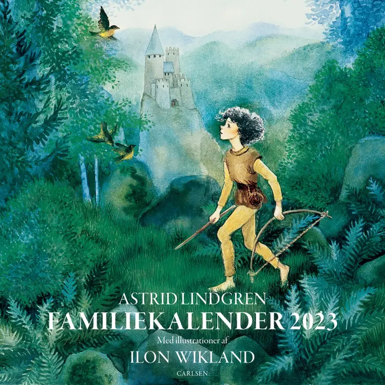 Astrid Lindgren - Familiekalender 2023 af .
