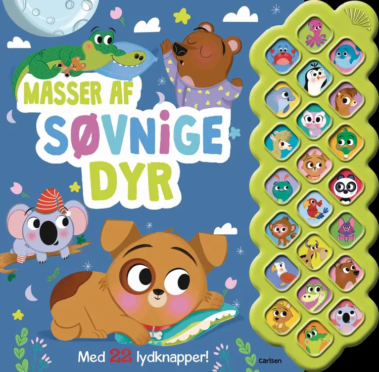 Masser af søvnige dyr - med 22 lyde af .