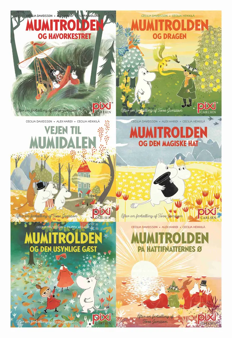 Pixi®-serie 150: Mumitroldene (kolli 48) af Tove Jansson