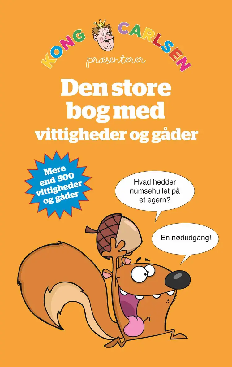 Kong Carlsen - Den store bog med vittigheder og gåder af Kong Carlsen