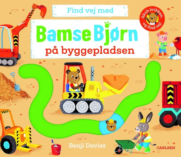 Find vej med Bamse Bjørn: På byggepladsen af Benji Davies