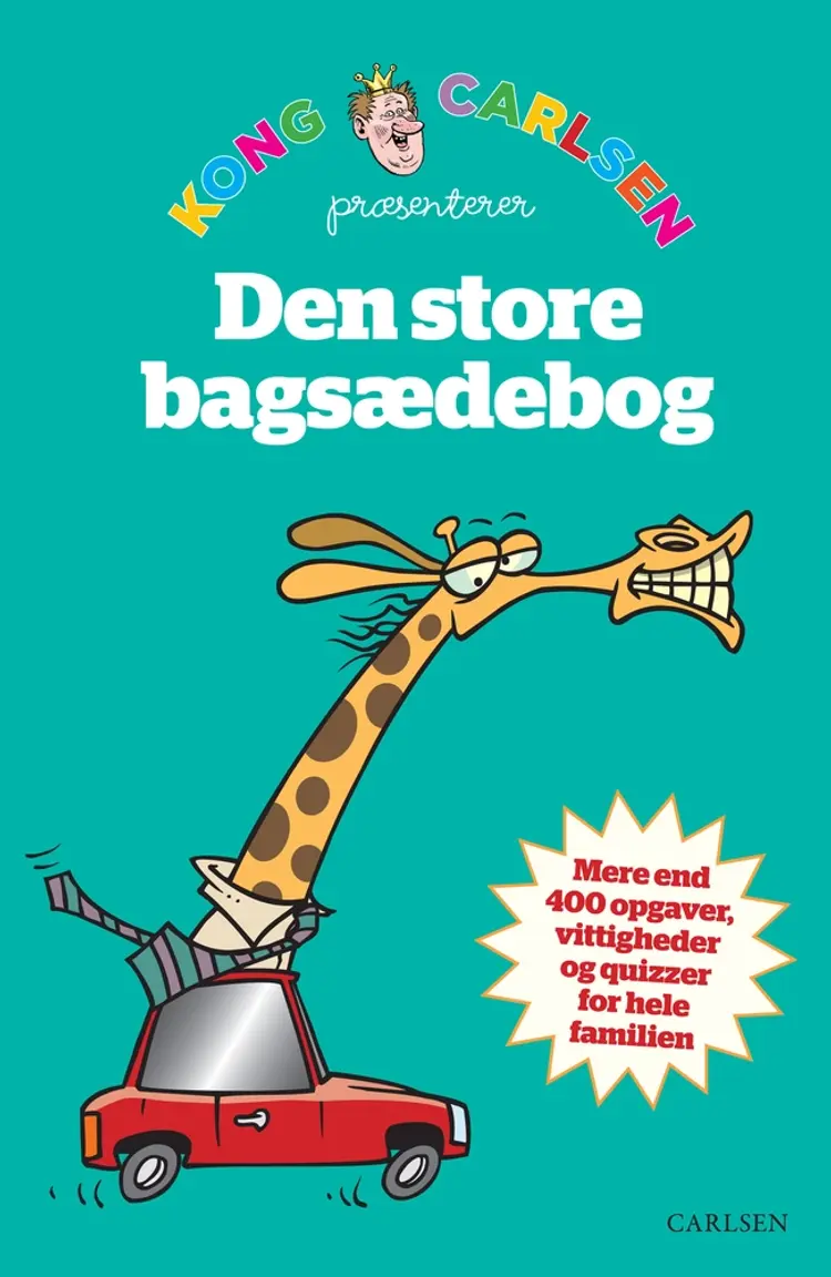 Kong Carlsen - Den store bagsædebog af Kong Carlsen