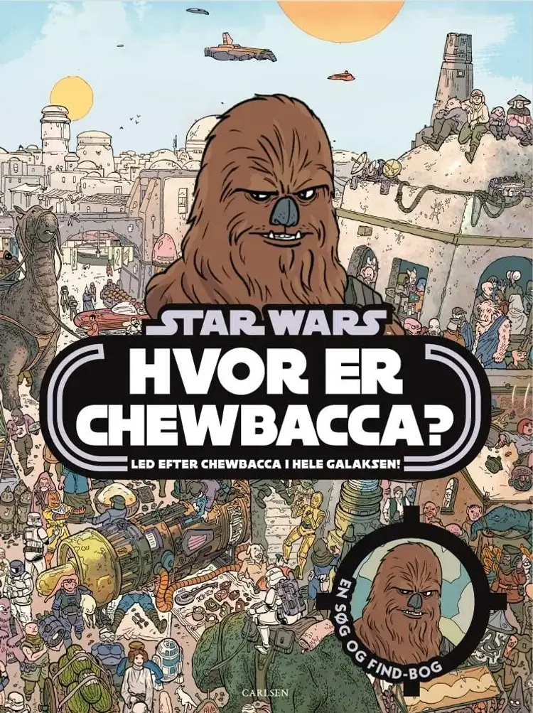 Star Wars - Hvor er Chewbacca? En søg og find-bog af .