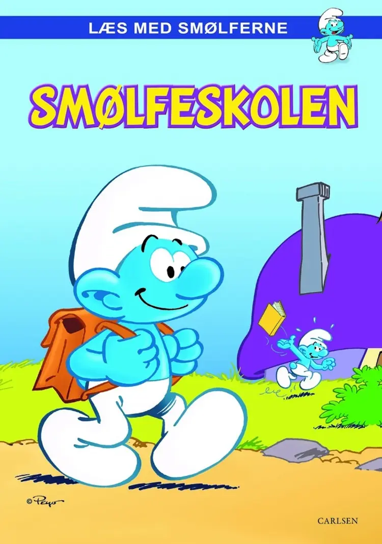 Læs med smølferne - Smølfeskolen af Peyo