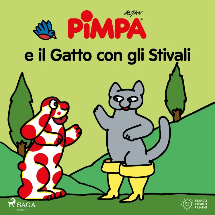 Pimpa e il Gatto con gli Stivali af Altan