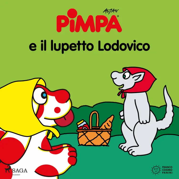 Pimpa e il lupetto Lodovico af Altan