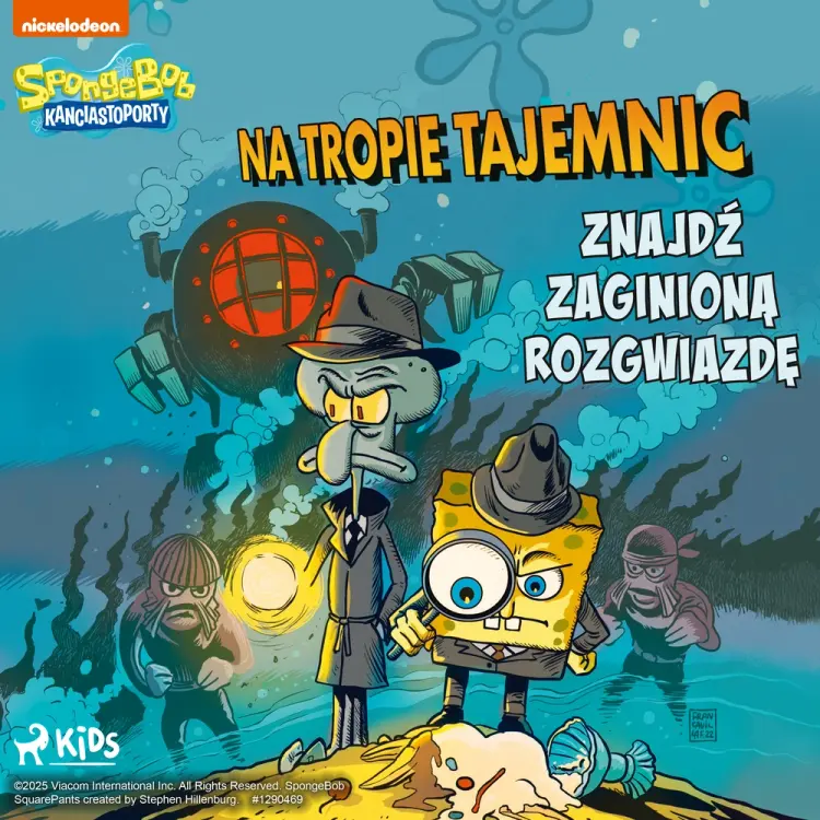 SpongeBob Kanciastoporty: Na tropie tajemnic – Znajdź zaginioną rozgwiazdę af SpongeBob Squarepants