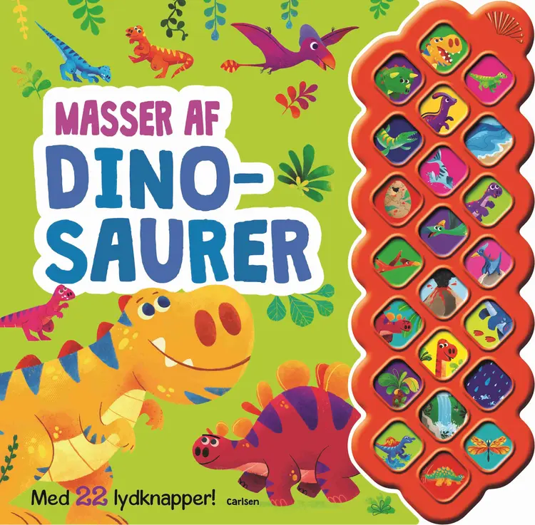 Masser af dinosaurer - med 22 lydknapper af .
