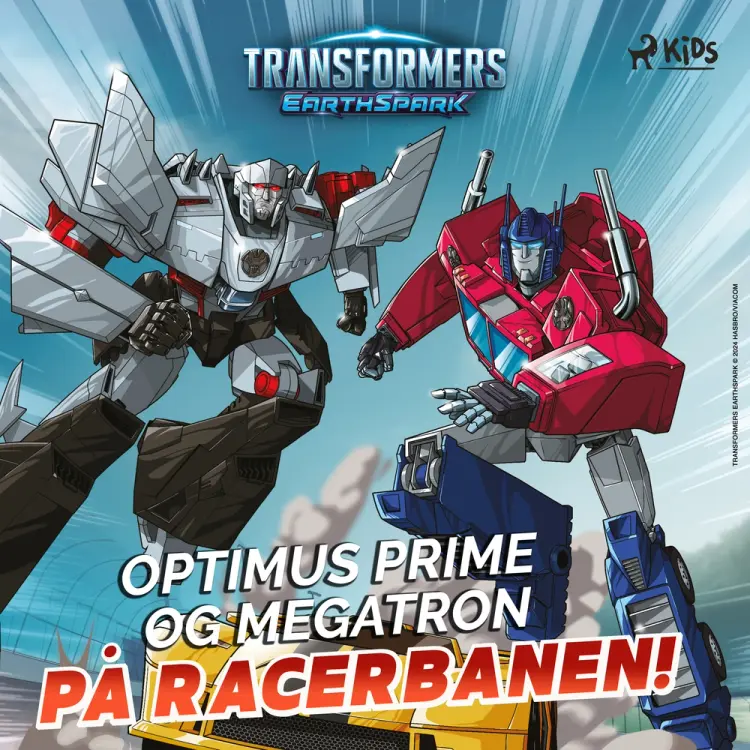 Optimus Prime og Megatron på racerbanen! af Ryder Windham
