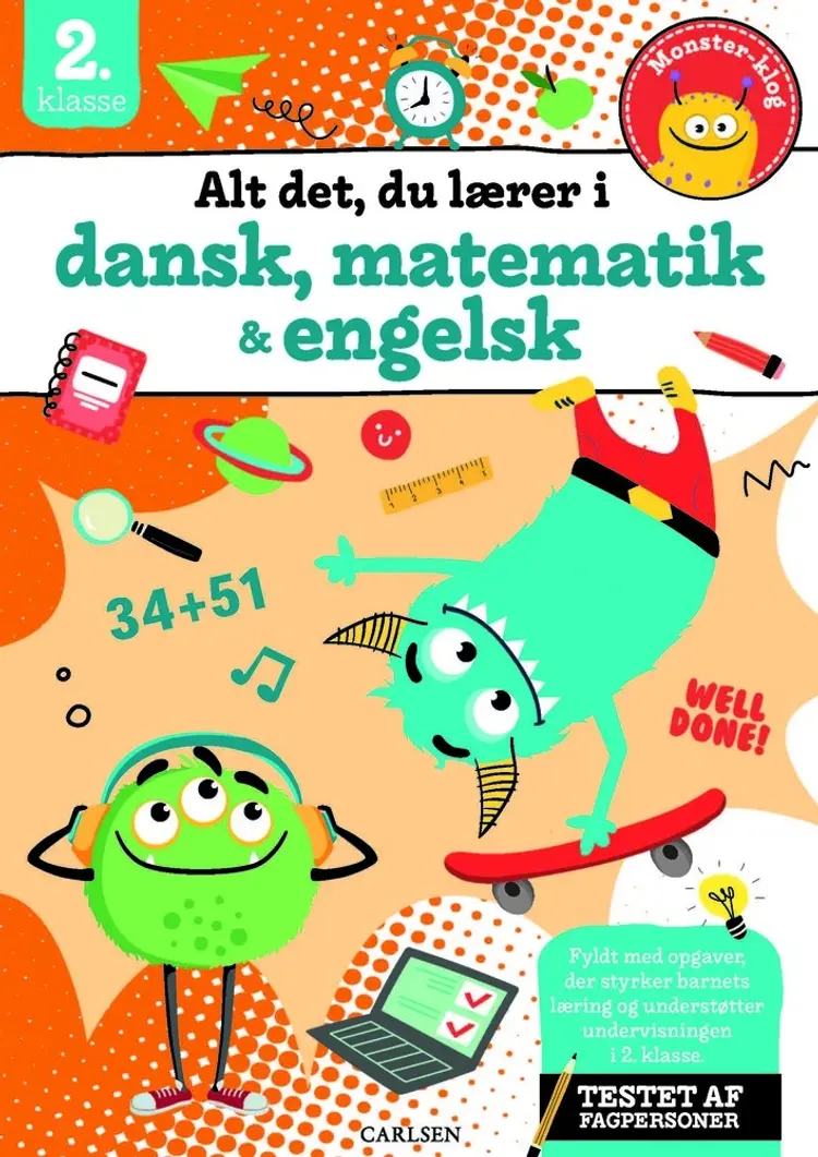 Alt det, du lærer i dansk, matematik & engelsk - 2. klasse af .
