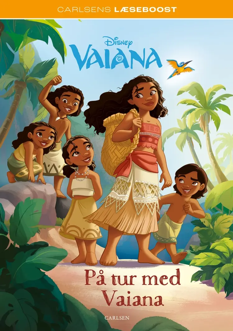 Carlsens Læseboost - Disney prinsesser: På tur med Vaiana af Disney