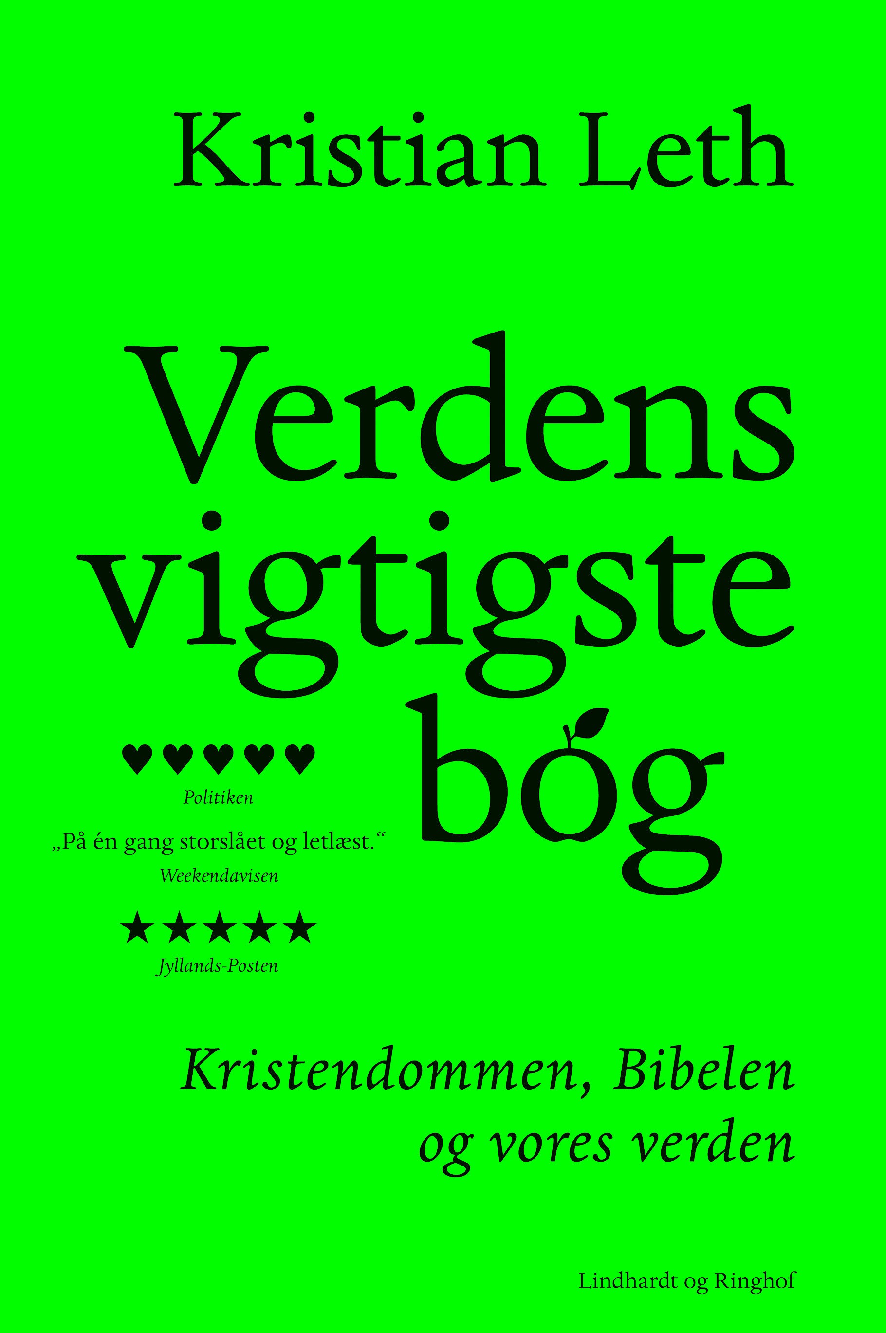 Verdens vigtigste bog cover