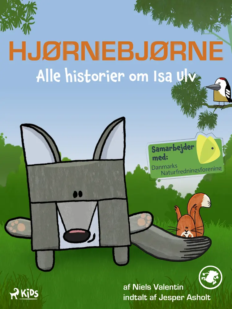 Hjørnebjørne - Alle historier om Isa Ulv af Niels Valentin