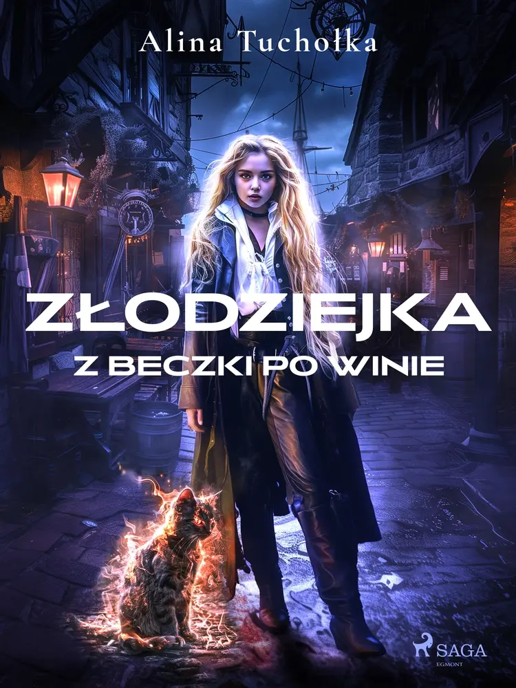 Złodziejka z beczki po winie af Alina Tuchołka