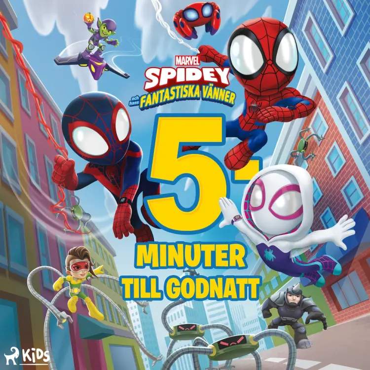 Marvel Spidey och hans fantastiska vänner – 5 minuter till godnatt af Marvel