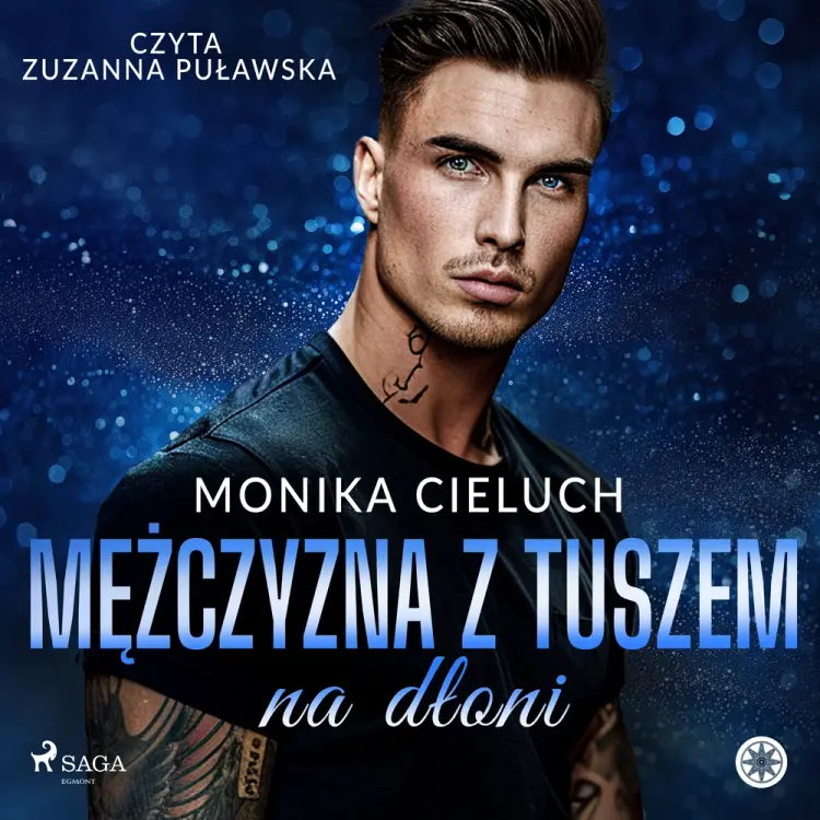 Mężczyzna z tuszem na dłoni af Monika Cieluch