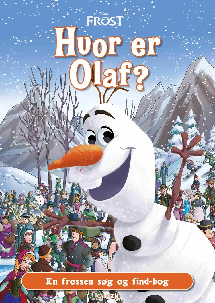Hvor er Olaf? En søg og find-bog af Disney