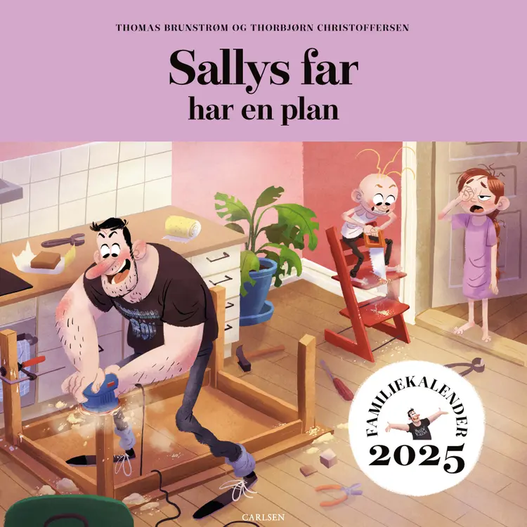 Sallys far har en plan - Familiekalender 2025 af Thomas Brunstrøm