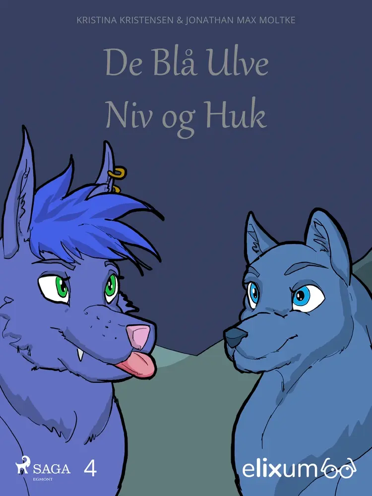 De blå ulve 4 af Kristina Kristensen