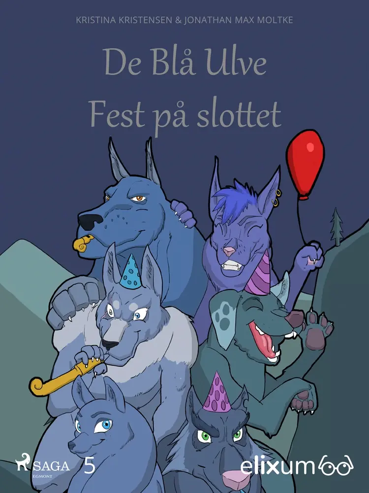 De blå ulve 5 af Kristina Kristensen