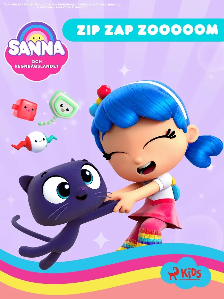 Sanna och Regnbågslandet - Zip Zap Zooooom af Emma Ericson