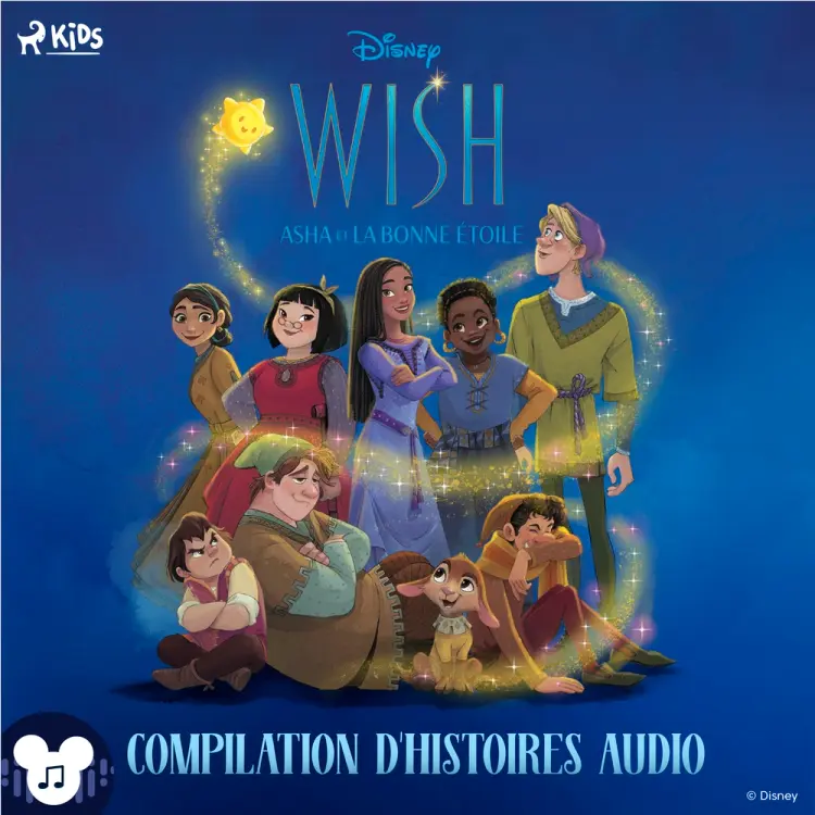 Wish - Asha et la bonne étoile (Compilation d’histoires audio) af Disney
