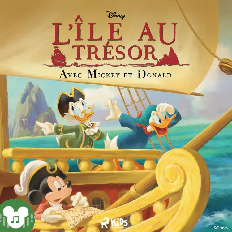 Disney L'Île au trésor avec Mickey et Donald af Disney