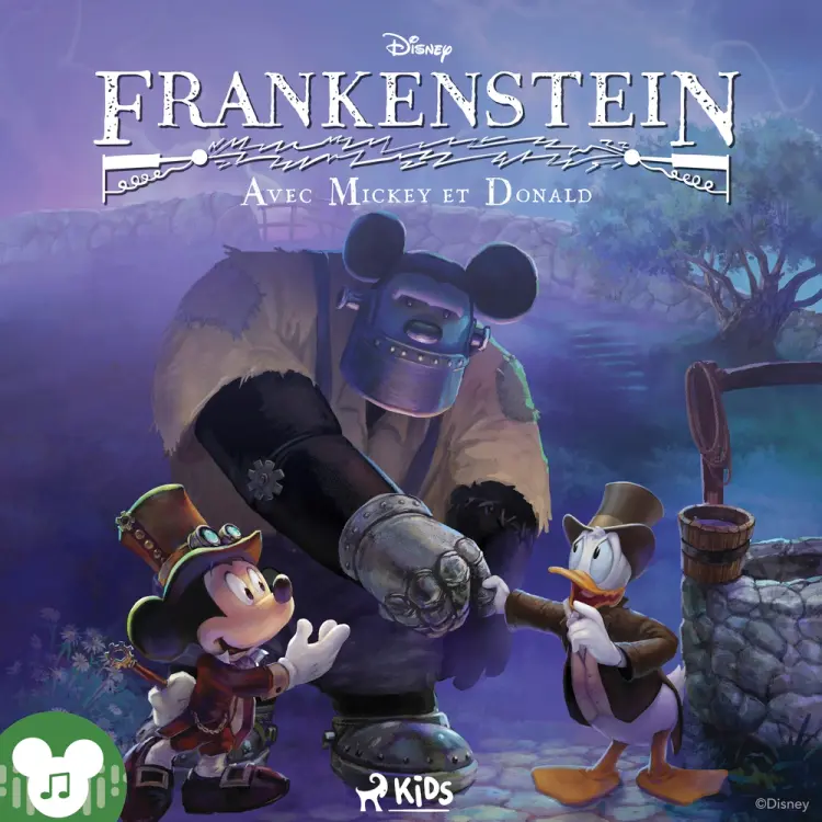 Disney Frankenstein avec Mickey et Donald af Disney