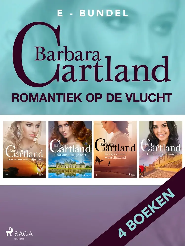 Romantiek op de vlucht af Barbara Cartland